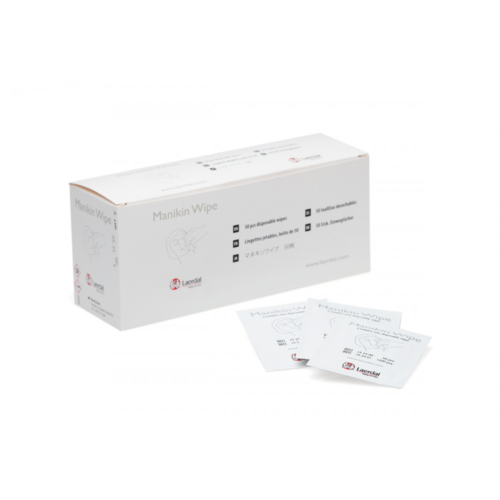 Chusteczki do dezynfekcji fantomów Manikin Wipes