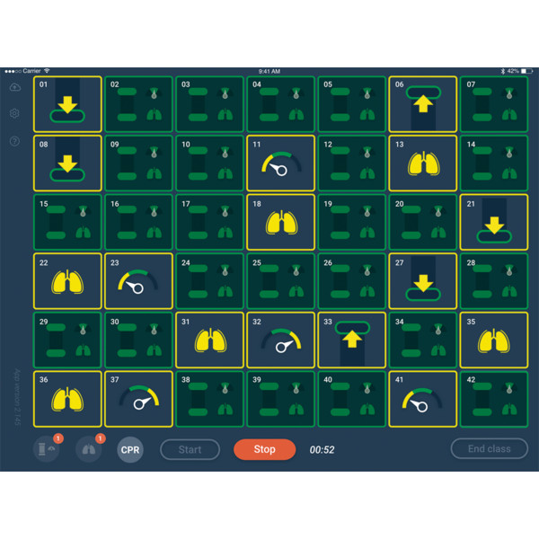 Aplikacja do informacji zwrotnej z zakresu RKO - QCPR Classroom