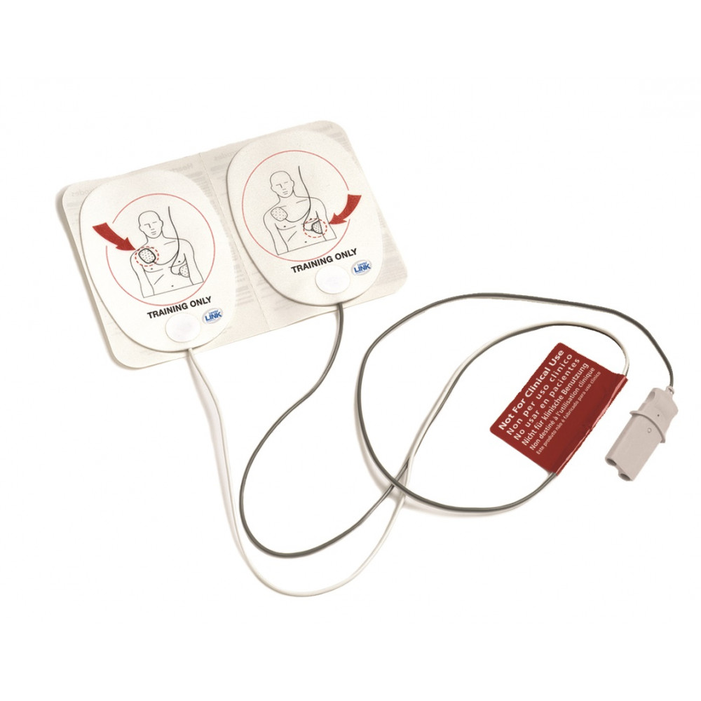 Elektrody szkoleniowe do defibrylacji osób dorosłych AED LINK Training Pads
