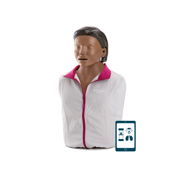 Fantom do nauki RKO osoby dorosłej z darmową aplikacją - Little Anne QCPR