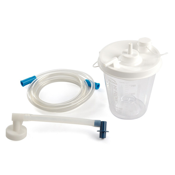 Jednorazowy pojemnik 800 ml do ssaka LCSU 4