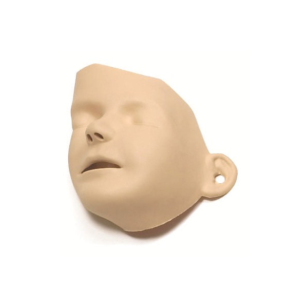 Twarz do fantomu dziecka do nauki nauki resuscytacji krążeniowo-oddechowej