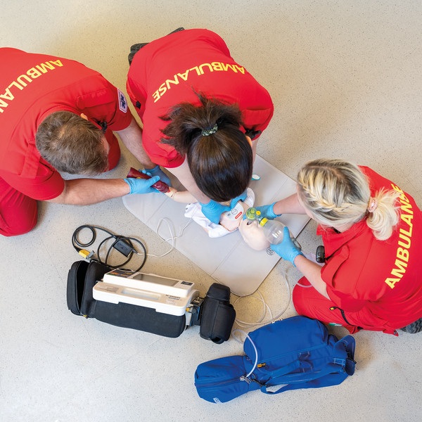 Fantom niemowlęcia do nauki RKO z głową do intubacji Resusci Baby QCPR