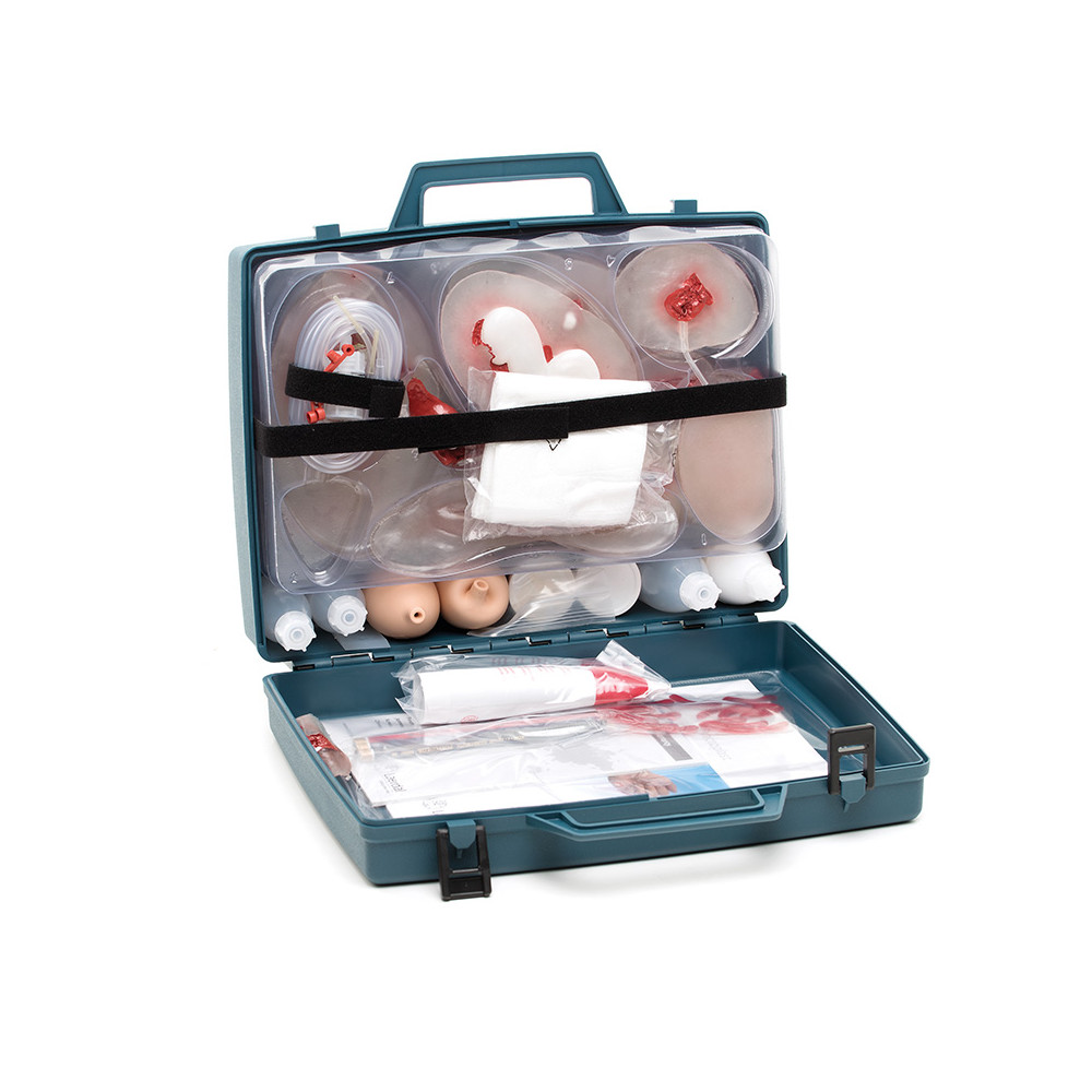 Walizka z zestawem do pozoracji ran PRACTOPLAST