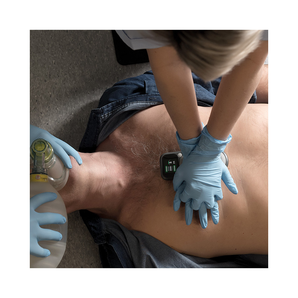 Asystent RKO CPRmeter 2 z aplikacją po polsku