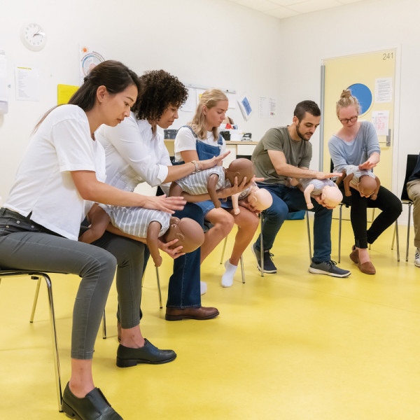 Zestaw fantomów szkoleniowych Little Baby QCPR w torbie transportowej