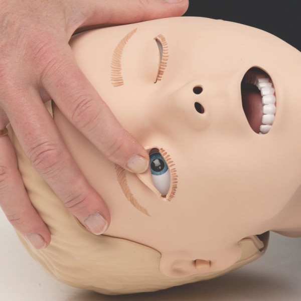 Fantom dziecka do nauki RKO z głową do intubacji nadgłośniowej Resusci Junior QCPR