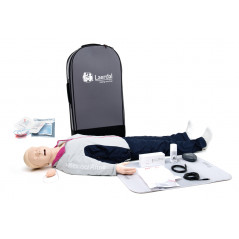 Fantom osoby dorosłej do nauki RKO ze skórą AED Link i głową do intubacji Resusci Anne QCPR